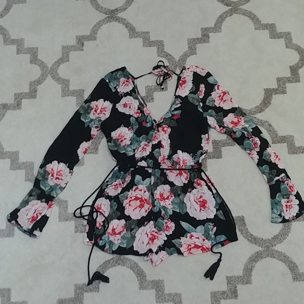 Forever 21 long sleeve romper